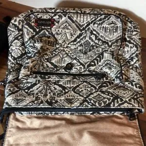 Sakroots | Bags | Sakroots Backpackshoulder Bag Black Cream 